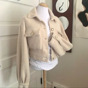 Soft Knit Crop Jacket